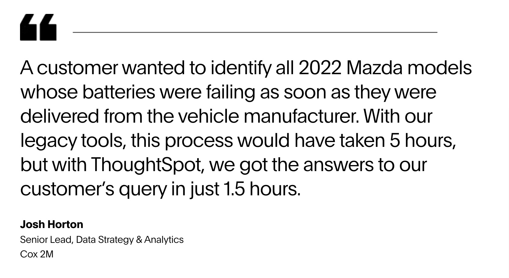 Cox 2M case-study